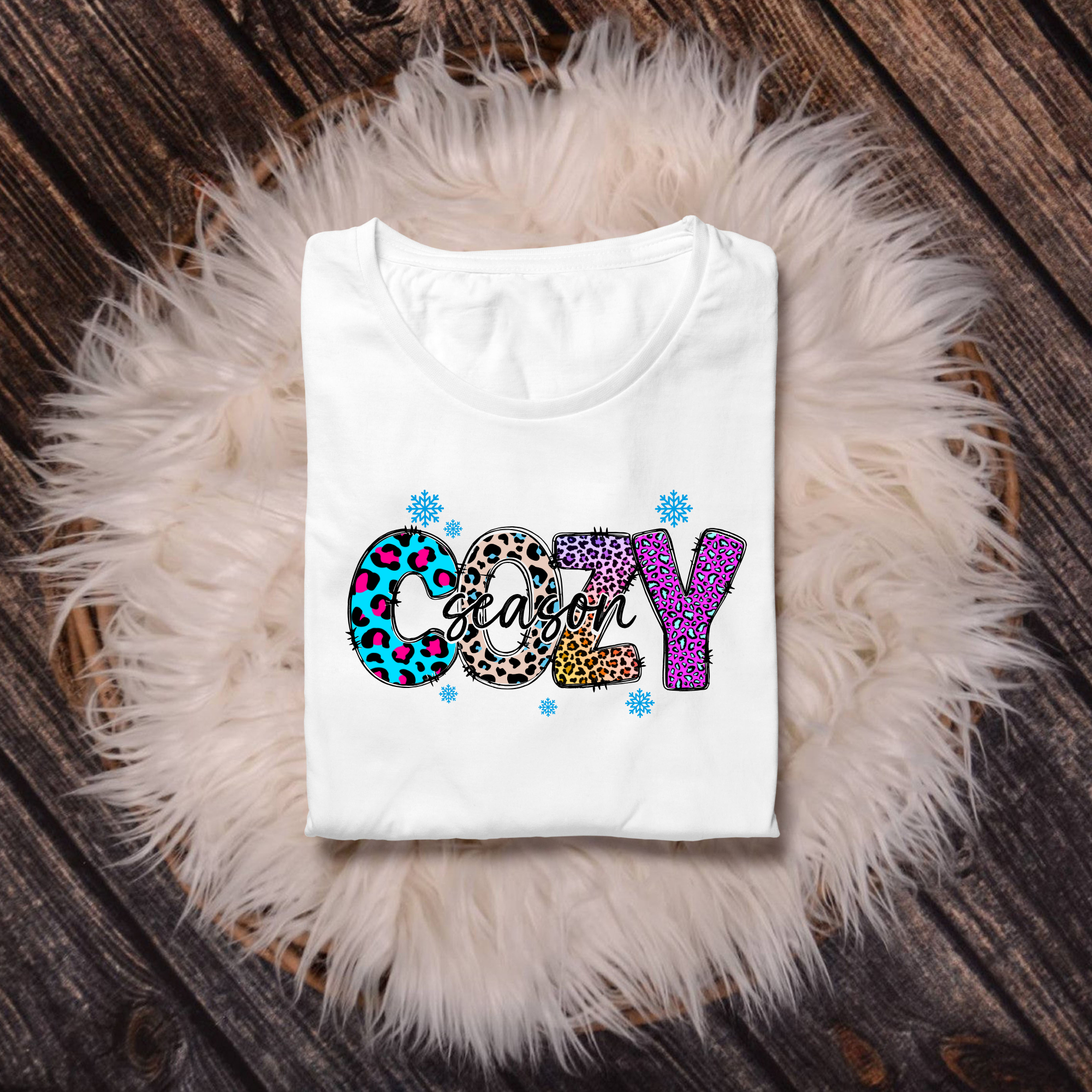 Cozy Season Frame Template