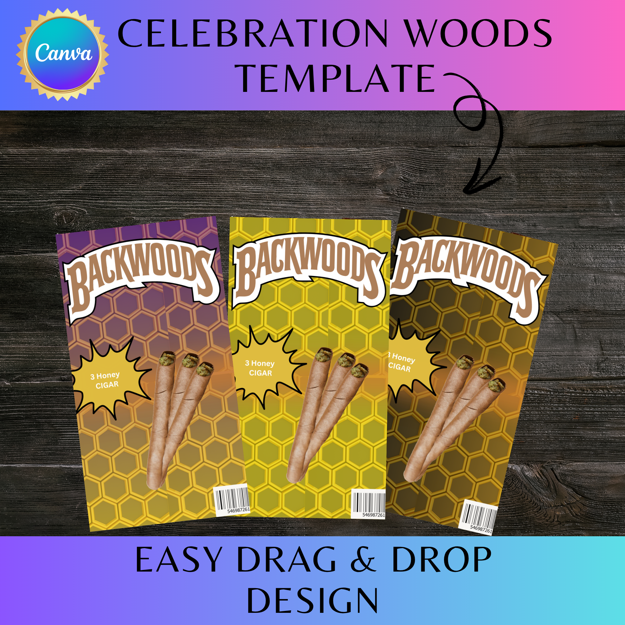 Celebration Woods Template