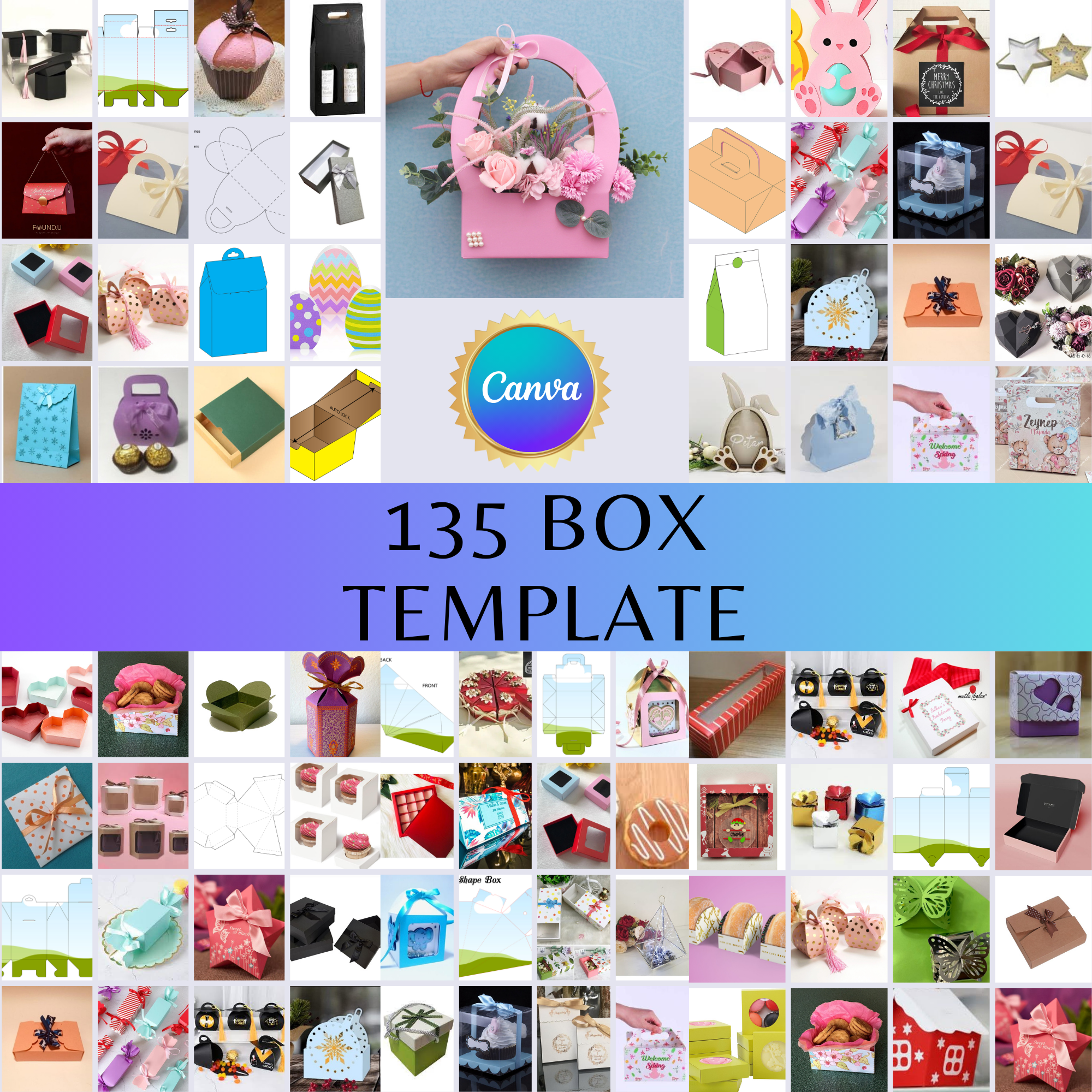 MegaBox Creator Bundle – 135 Box Template Bundle
