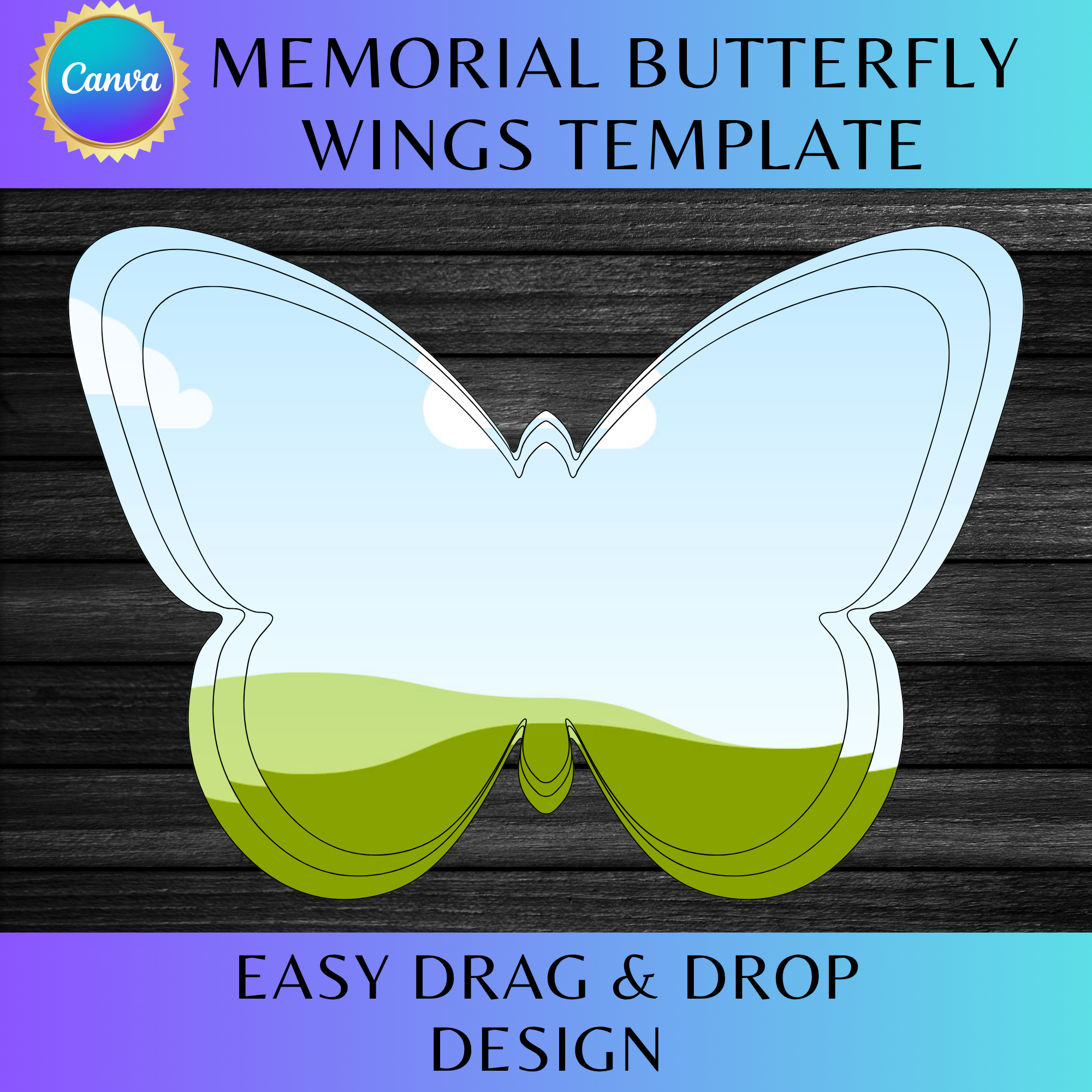  Memorial Butterfly Wings 