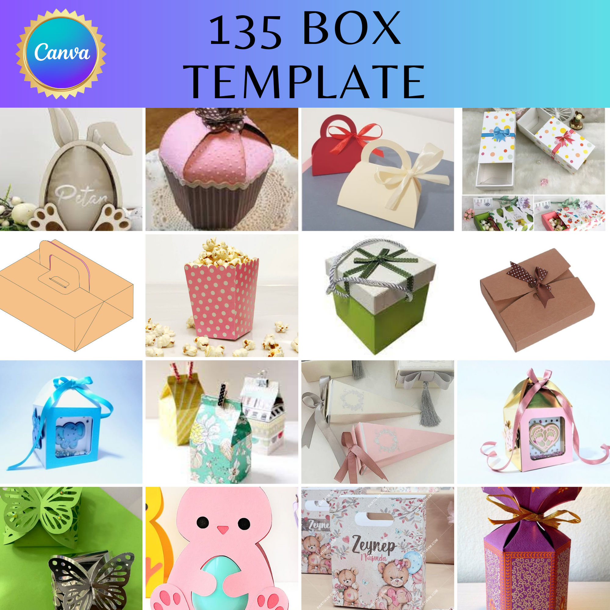 MegaBox Creator Bundle – 135 Box Template Bundle