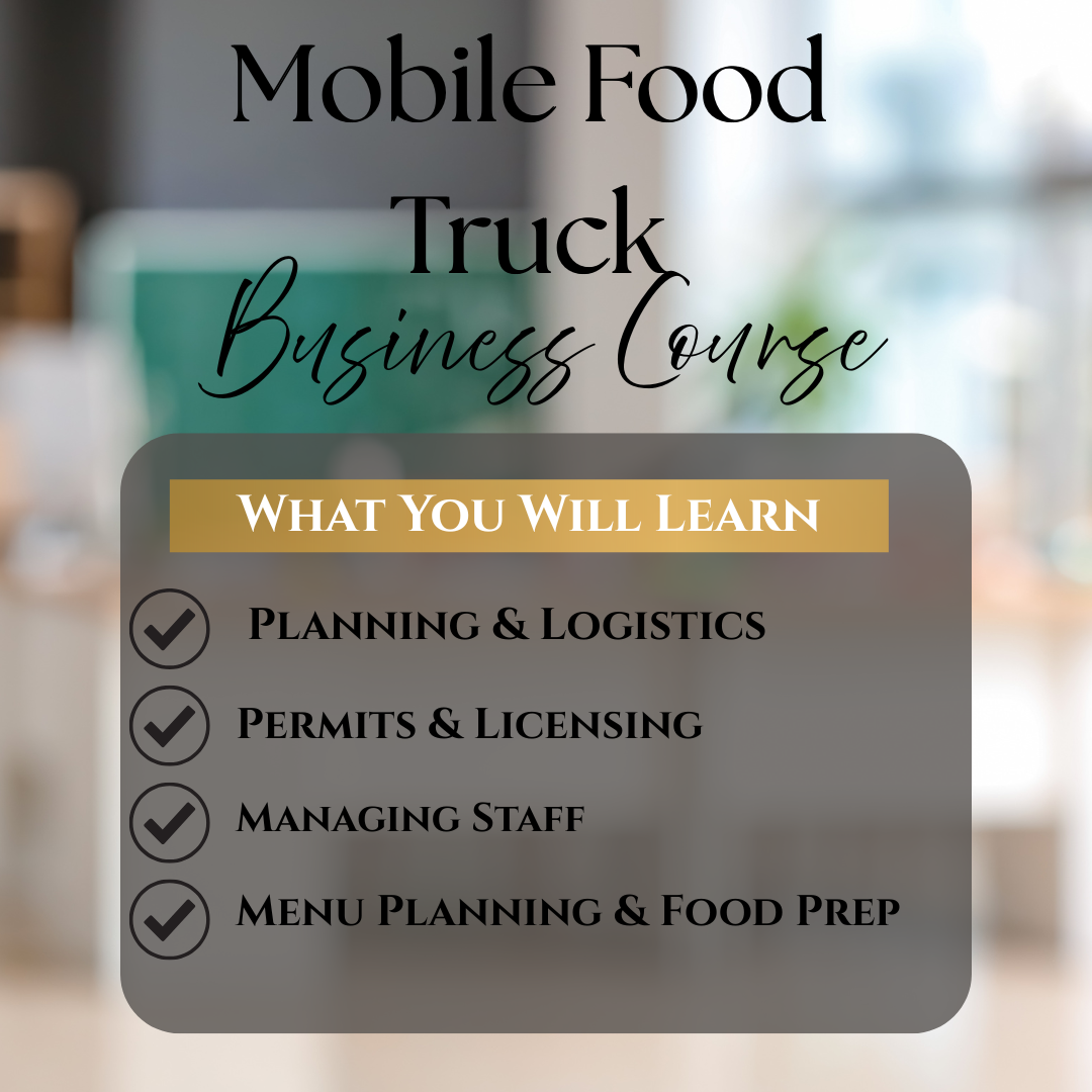  Mobile Food Truck Business Course 