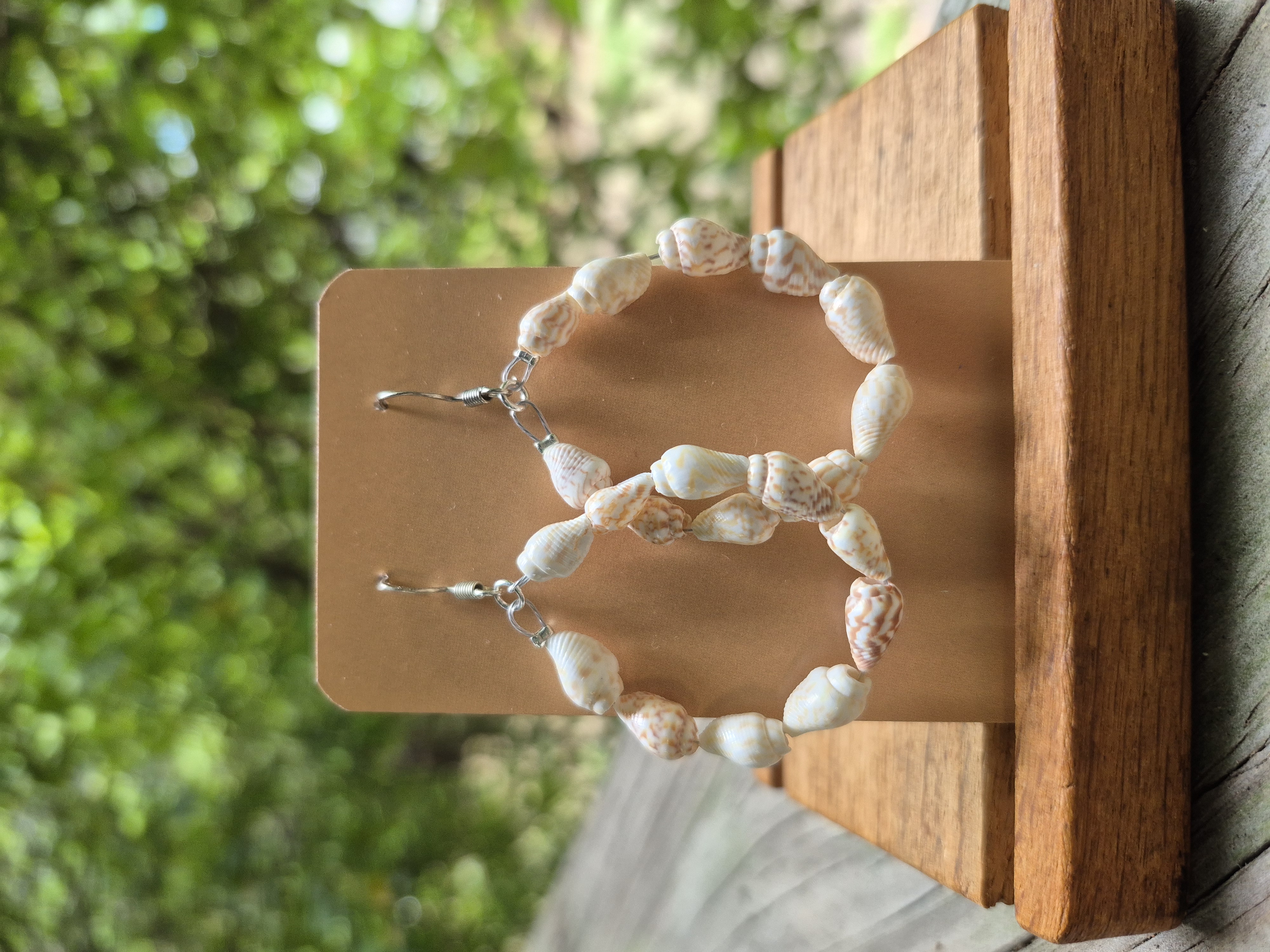 Shell Hoop Earrings
