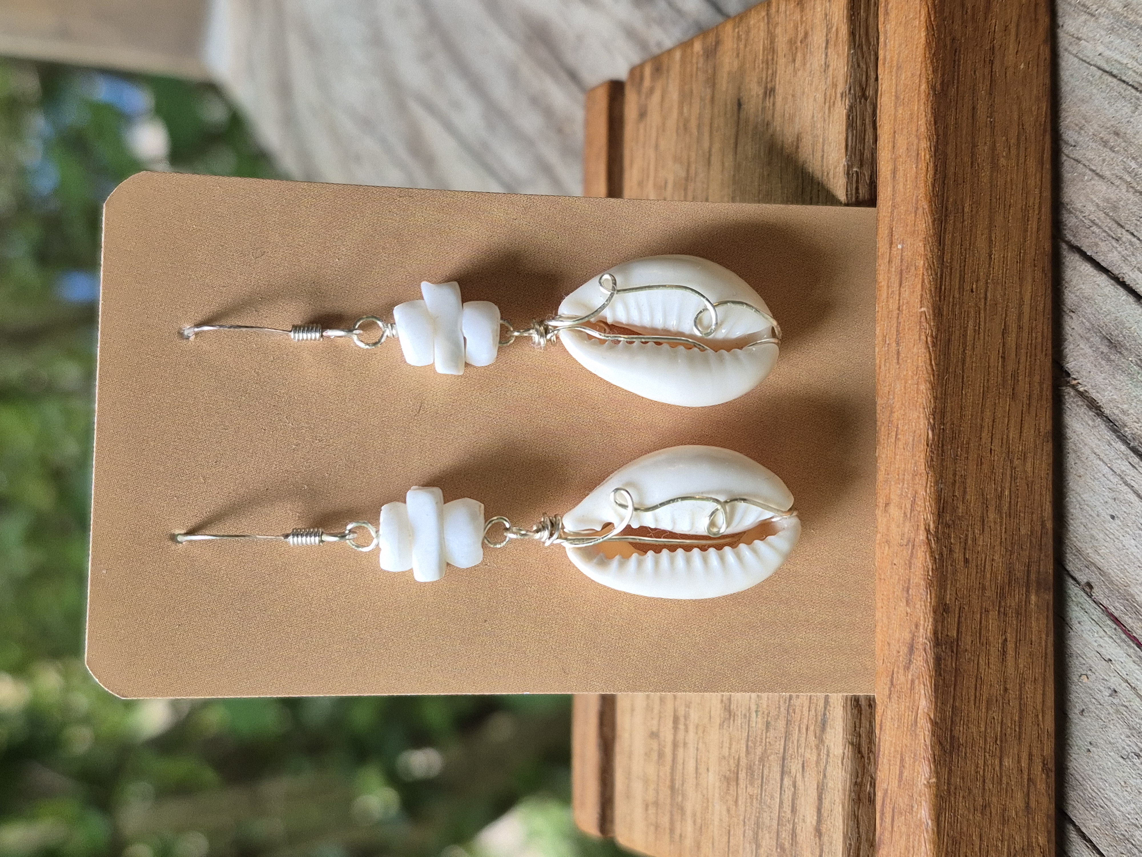 Cowrie Drop Earrings
