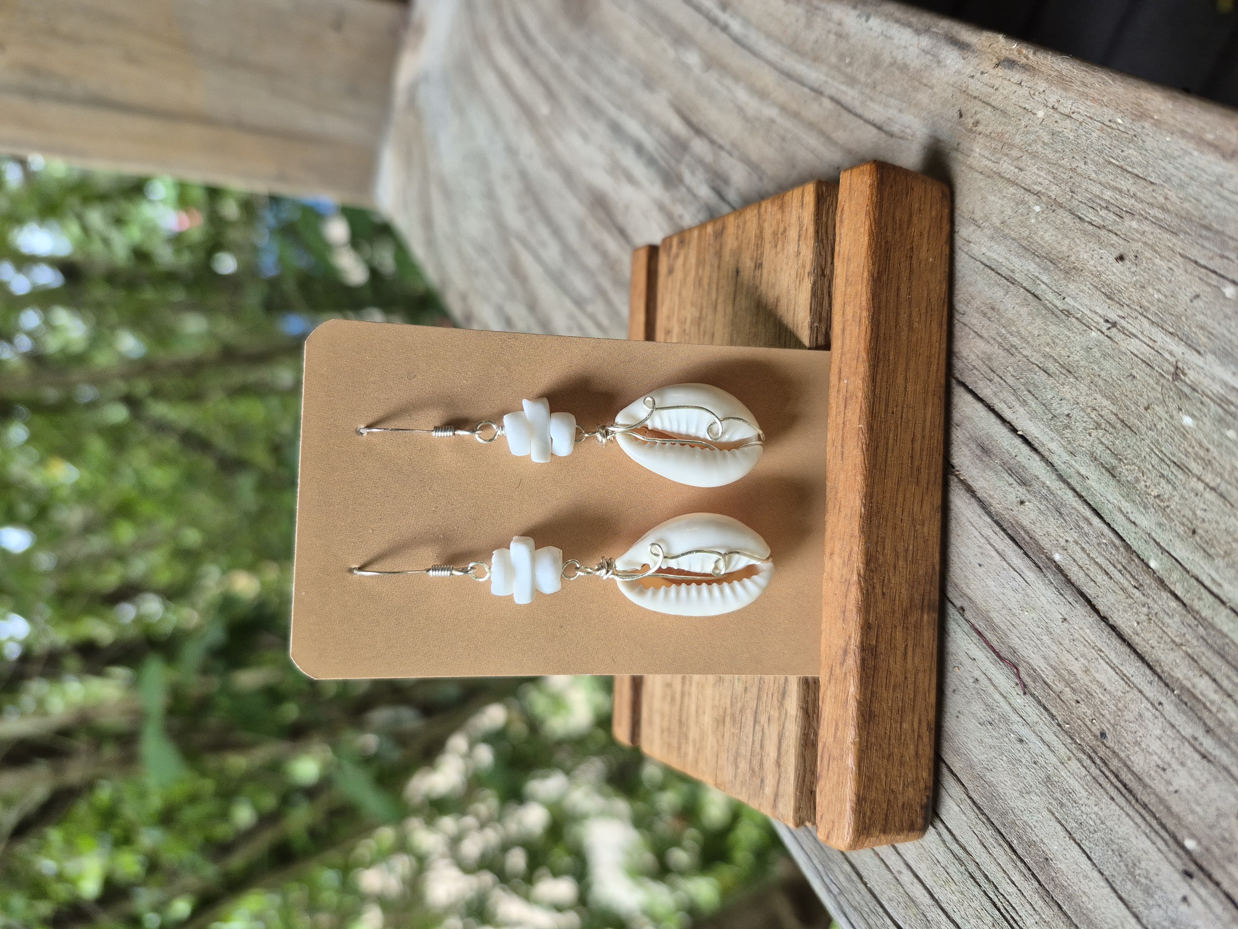 Cowrie Drop Earrings