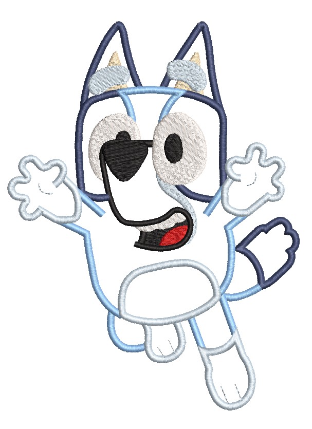 Bluey Jumping