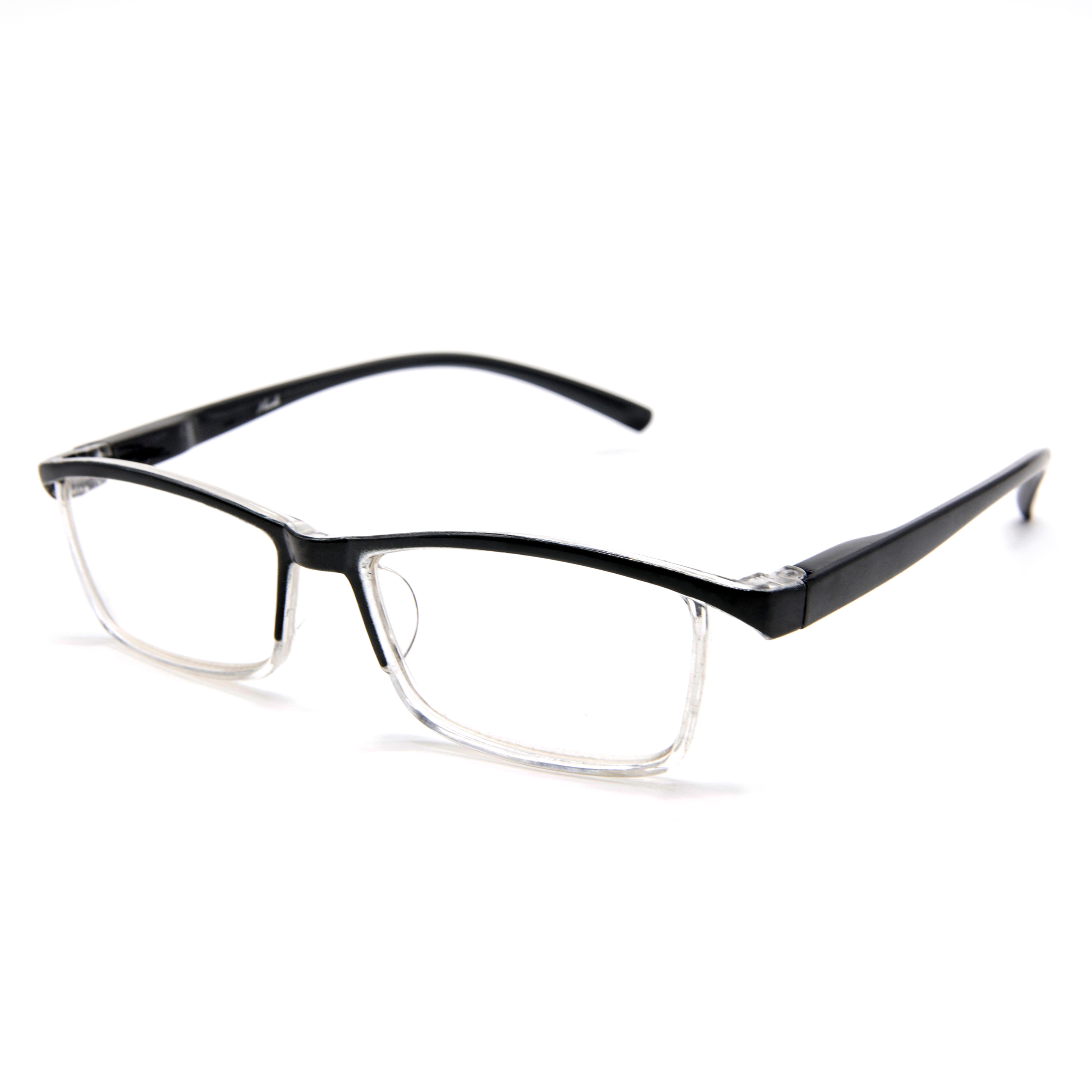 Black and Clear Eyeglasses