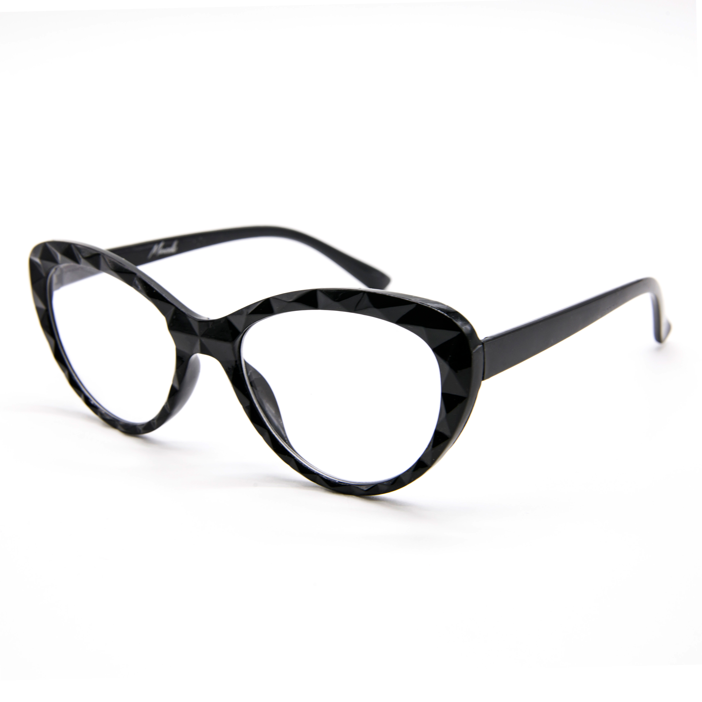 Black Cat-Eye Glasses