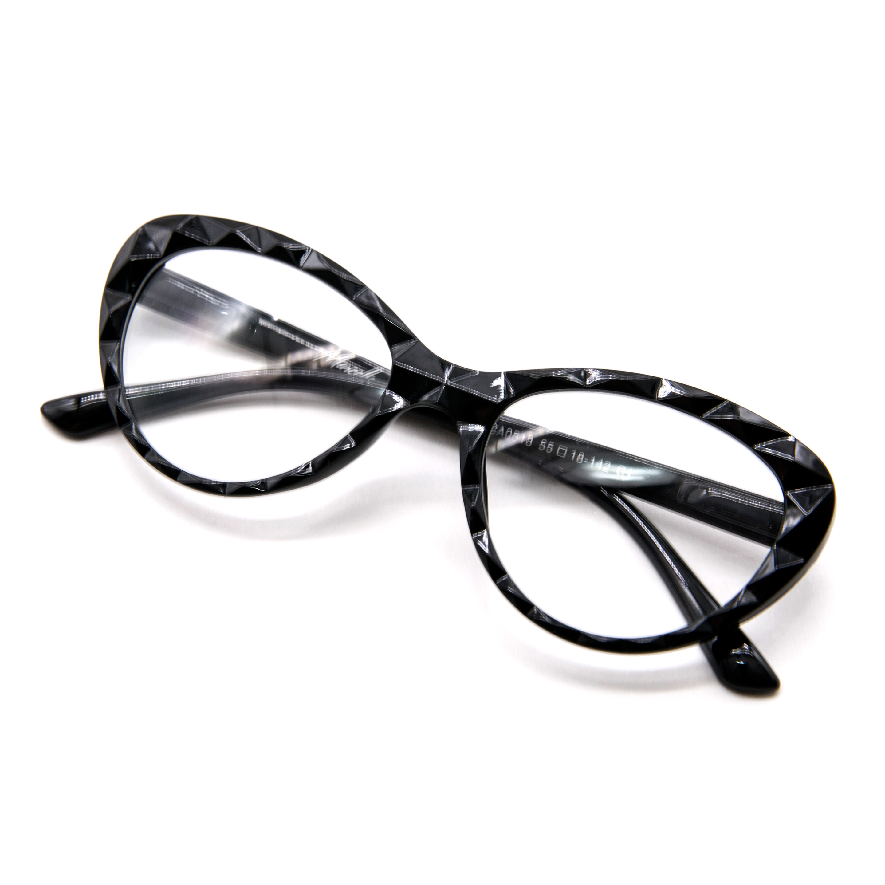 Black Cat-Eye Glasses