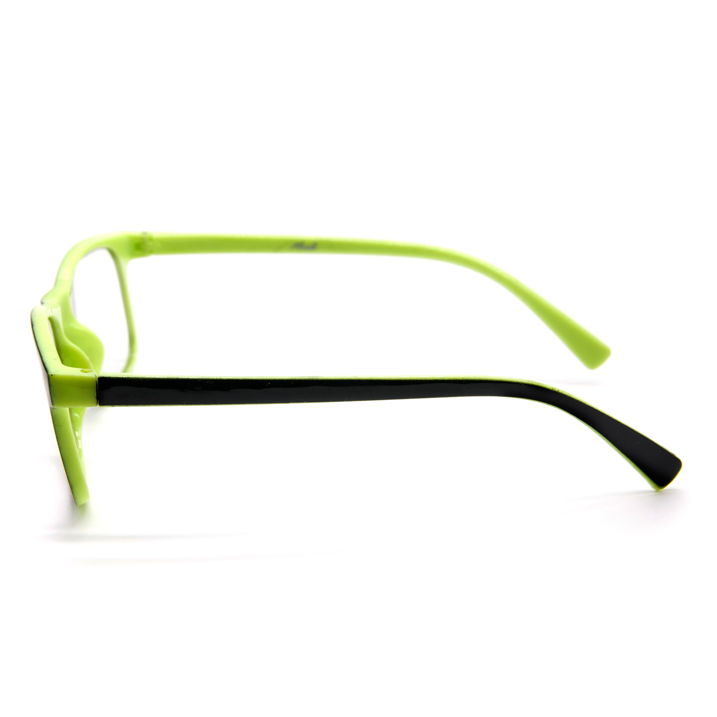 Black and Green/Purple Eyeglasses