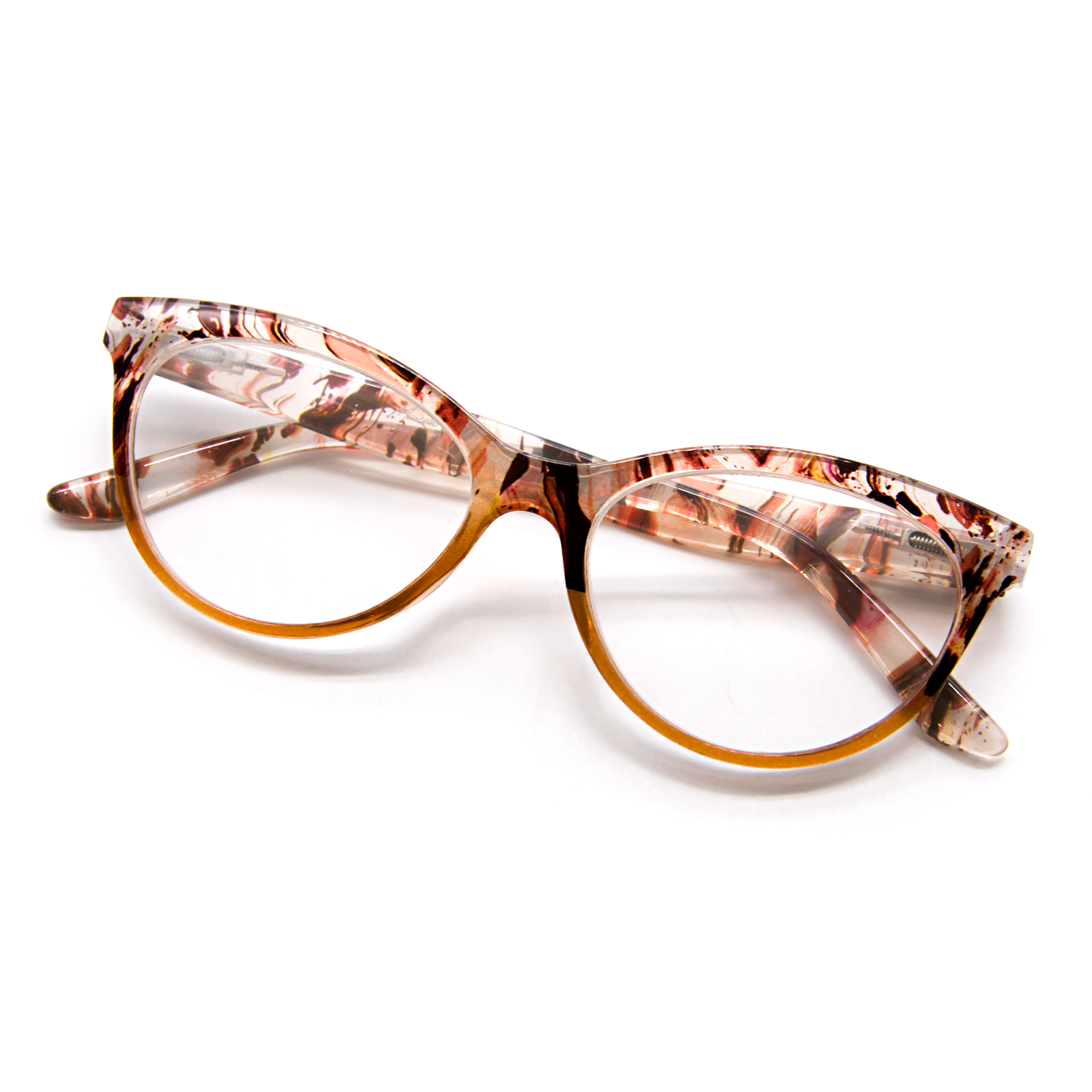 Stylish Marble Pattern Reading Glasses