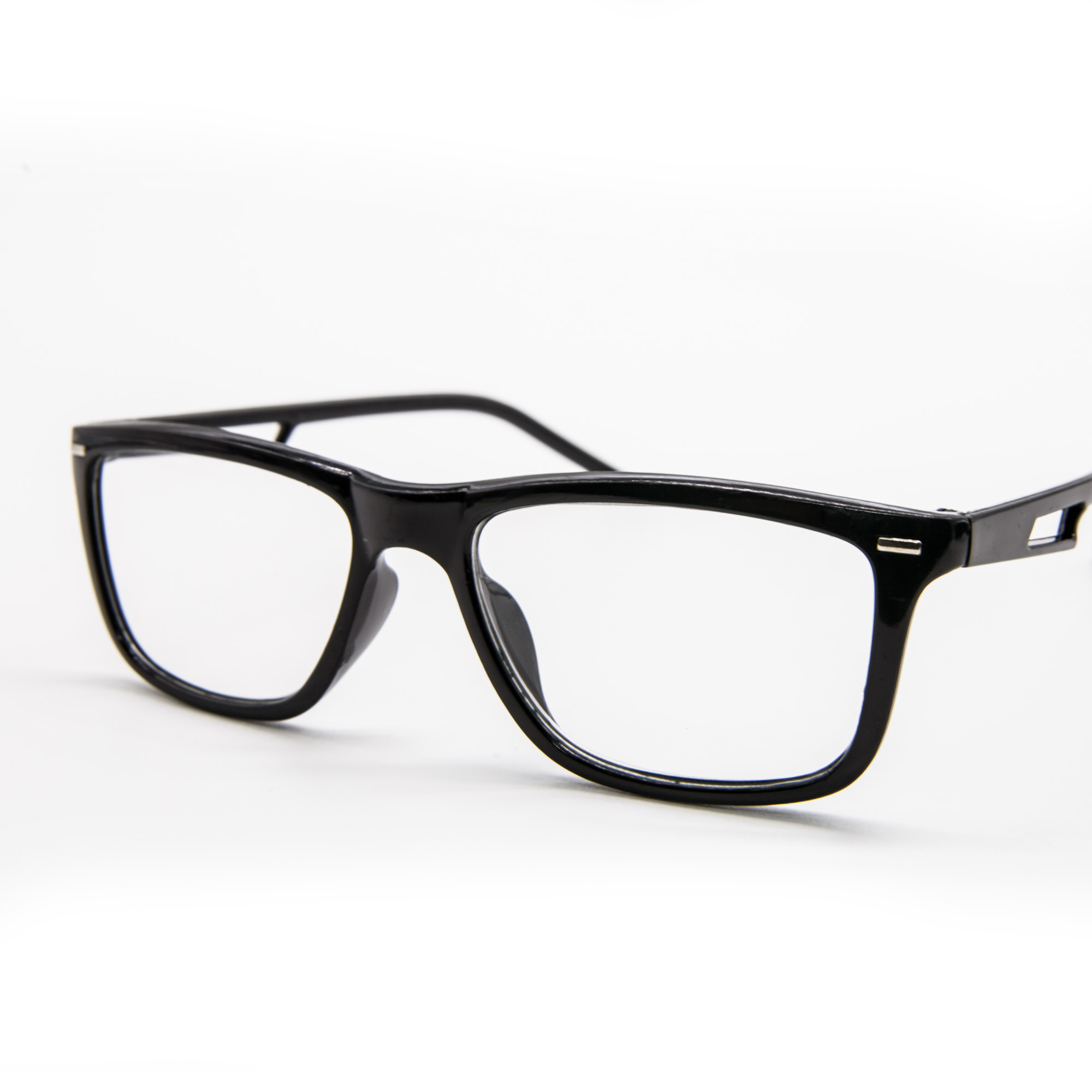 Black-Rimmed Eyeglasses