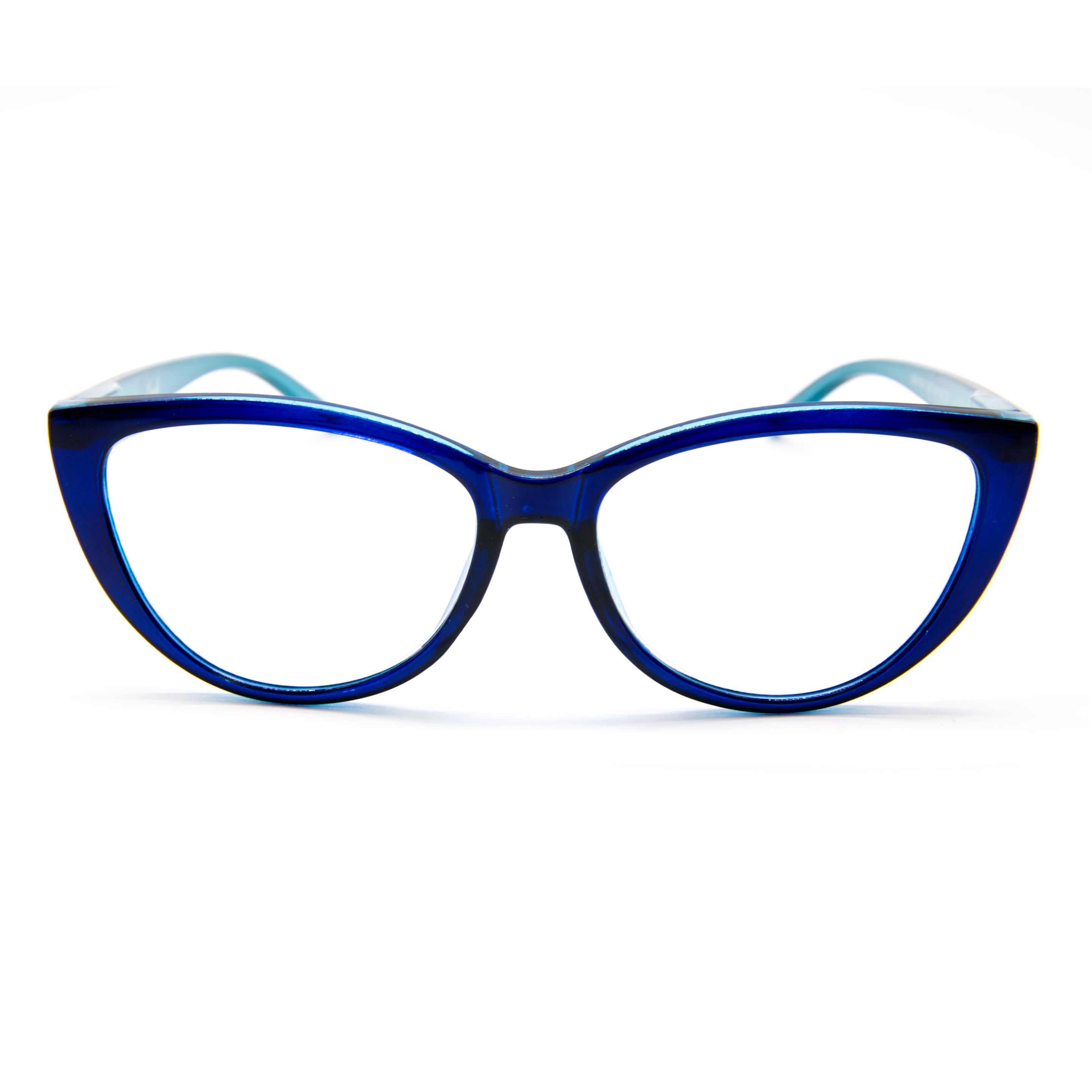 Blue Cat-Eye Glasses