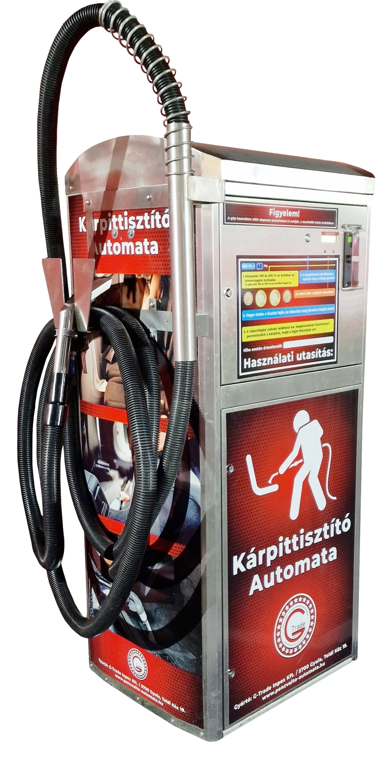 GTRD INCL v.2 vizes kárpittisztítógép