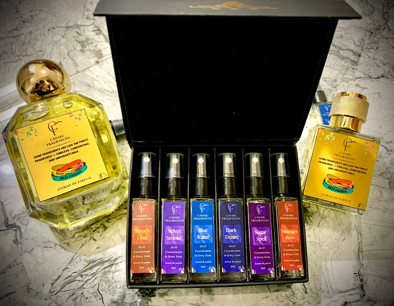 Canasu Gift Set – 6 Handcrafted Fragrances (8ml each)
