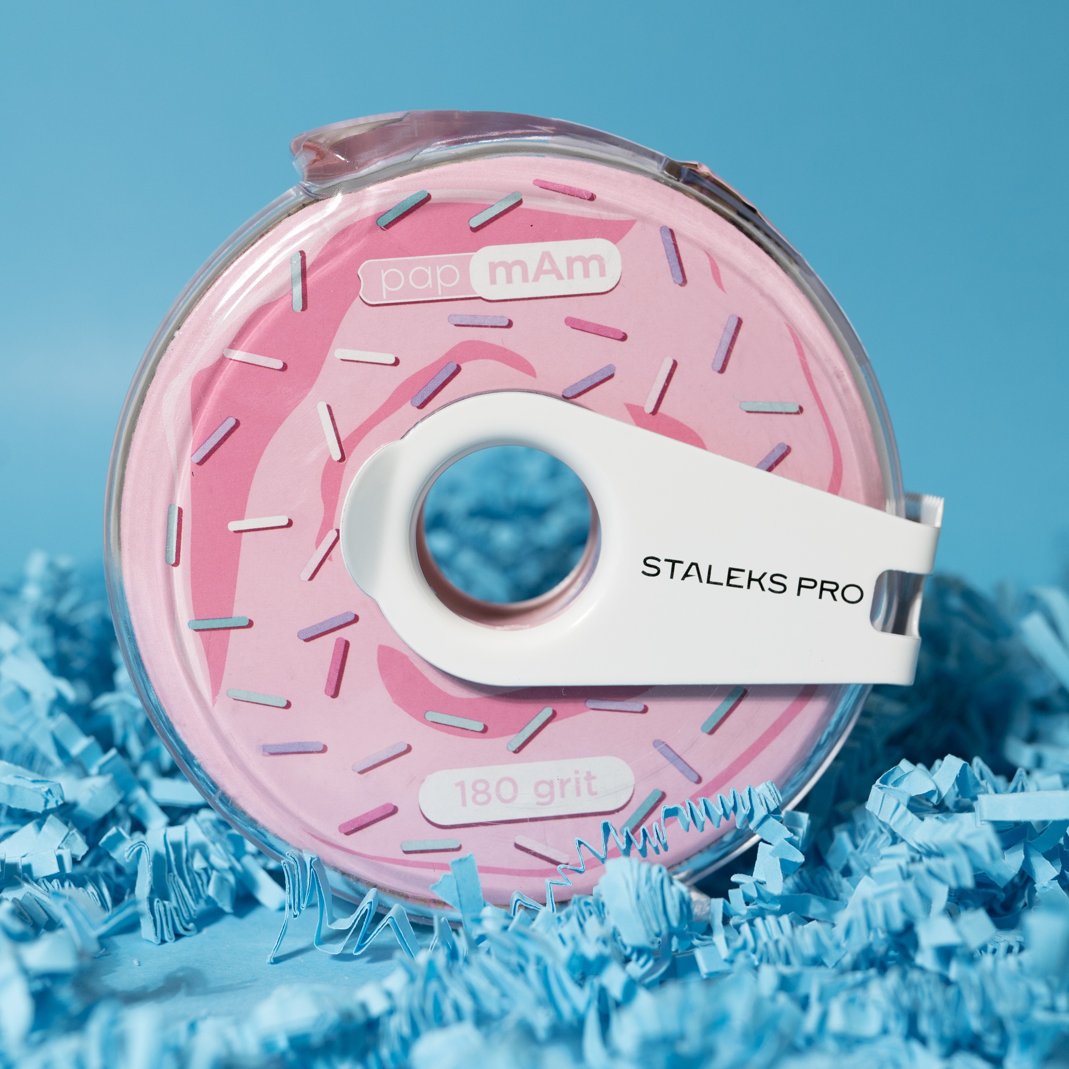 Staleks PRO PapmAm Beyaz Bant Törpü, Plastik Bobinde