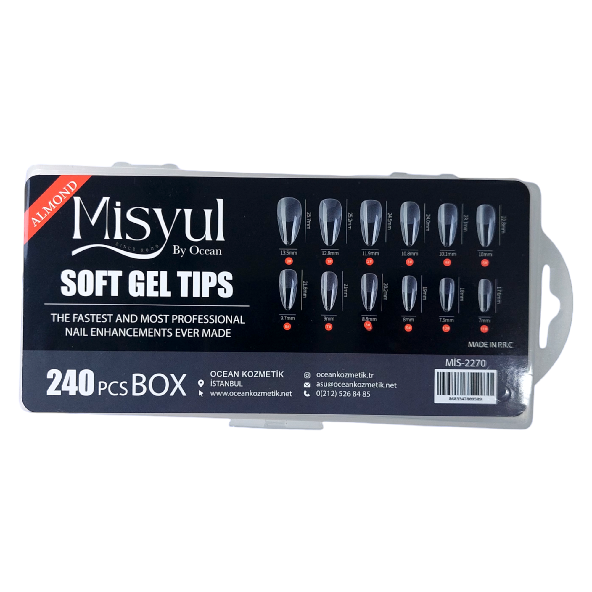 Misyul Soft Gel Tips 240'lı