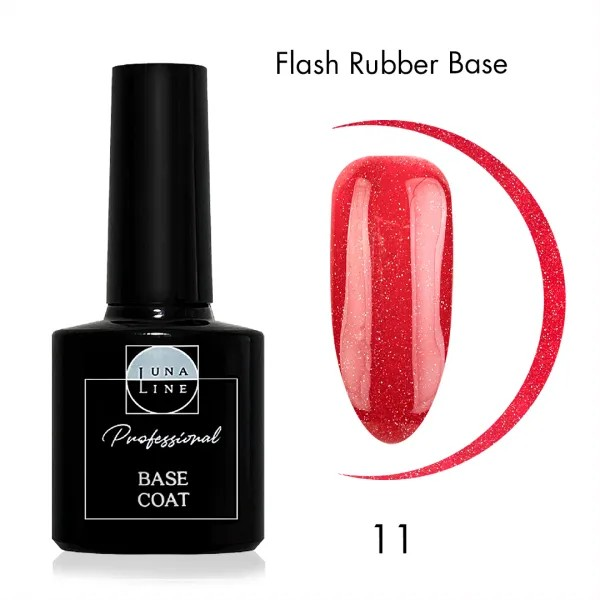 Lunaline Professional Rubberbase Coat Flash 