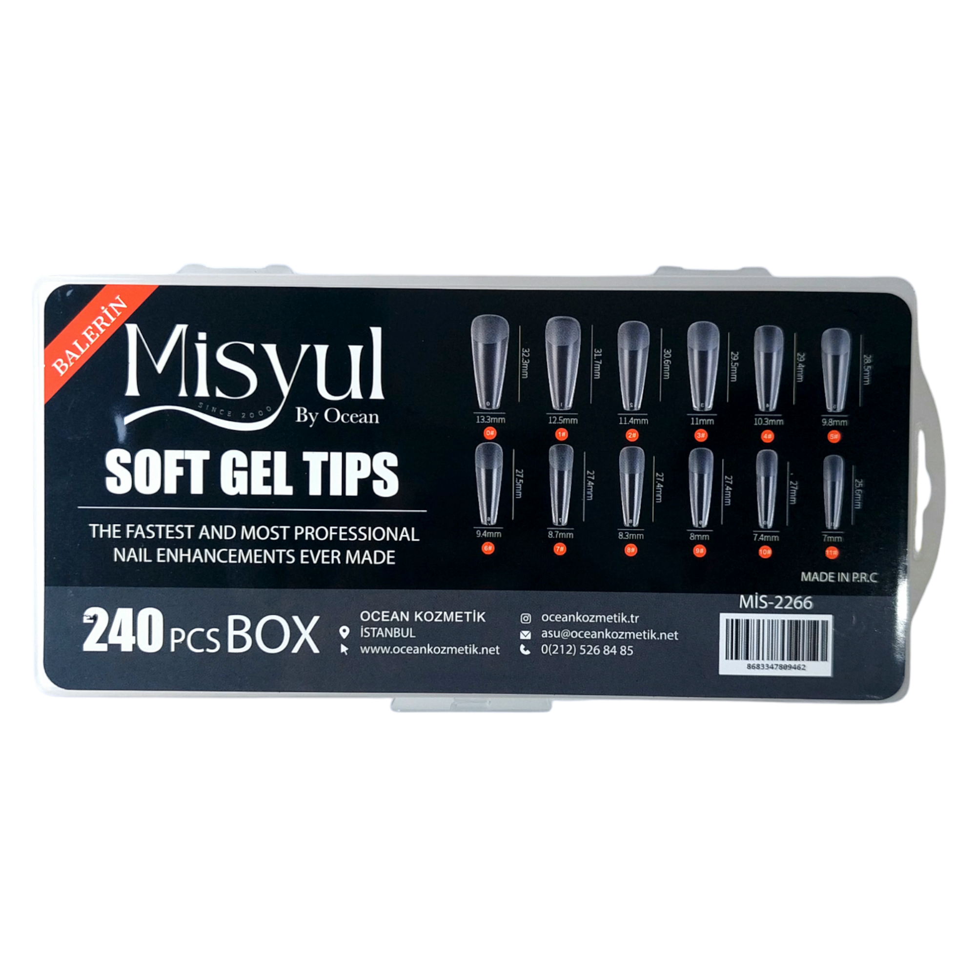 Misyul Soft Gel Tips 240'lı