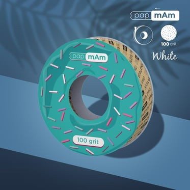 STALEKS PRO Plastik Bobin İçin EXPERT Yedek PapmAm Beyaz Bant Törpü Bloğu