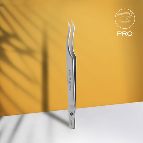 EXPERT 41 TYPE 7 Profesyonel Kirpik Cımbızı (L Şeklinde, 30')