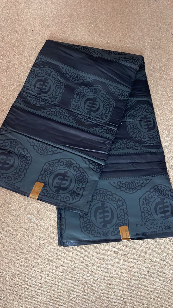 Ankara Adinkra Black 025