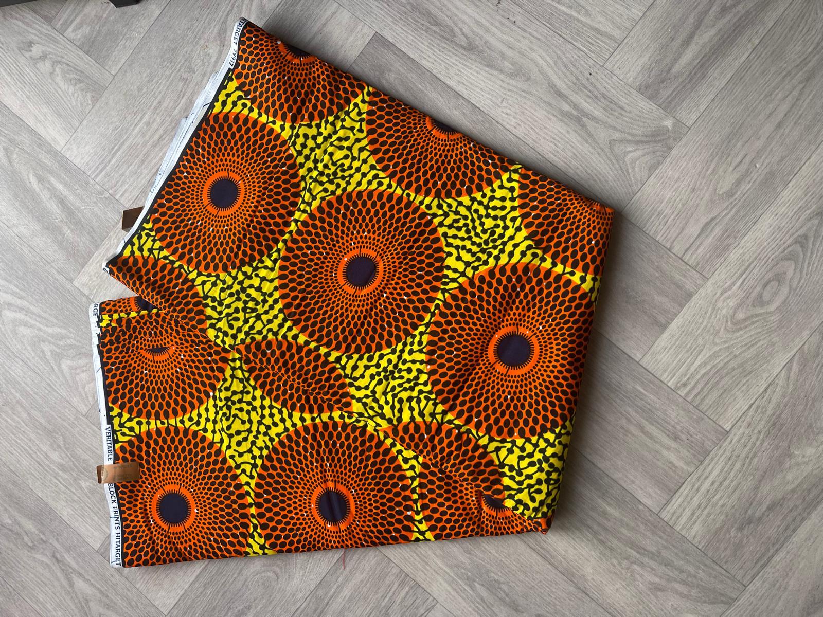 Vibrant African Print Fabric