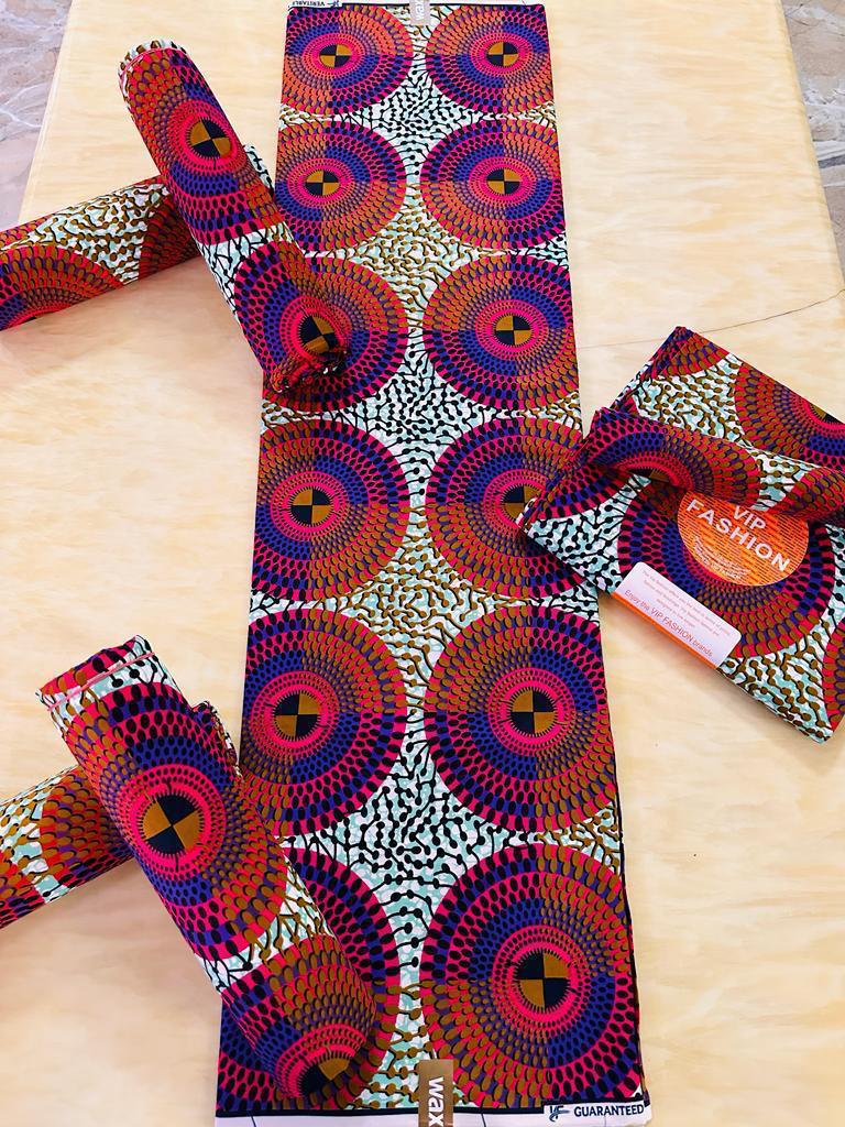 Colorful African Fabric