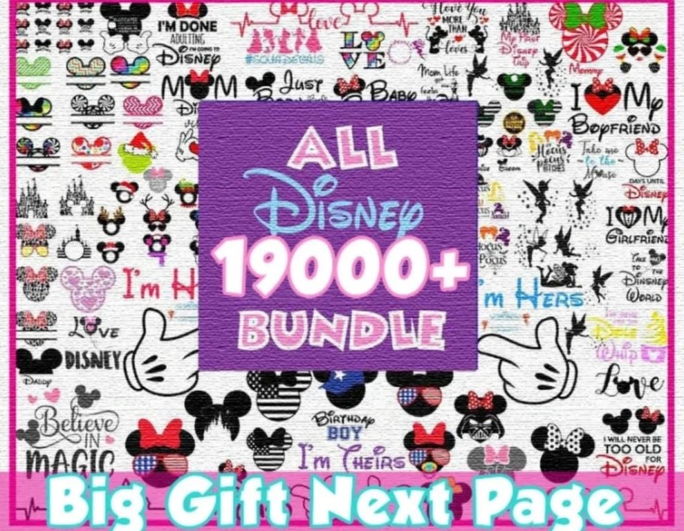 Disney SVG Cut Files For Cricut