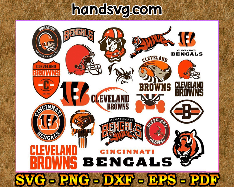 700+ NFL SVG Bundle – Football Team Logos & Designs for Cricut & Silhouette