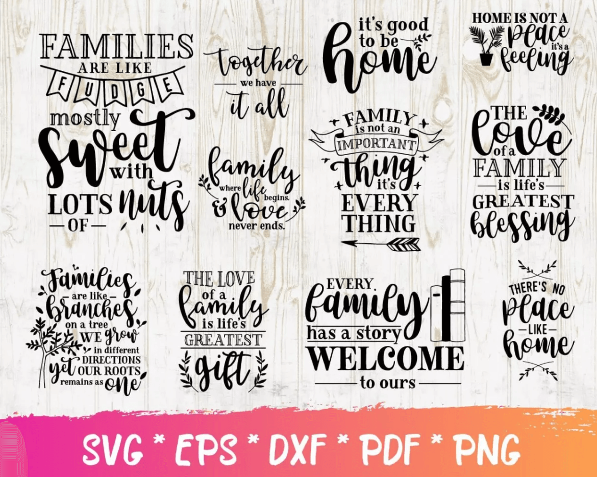Mother’s Day SVG Bundle – 100+