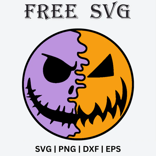 Free Ghost Face Halloween Keychain SVG & PNG Files - Perfect for Cricut, Silhouette, and More!