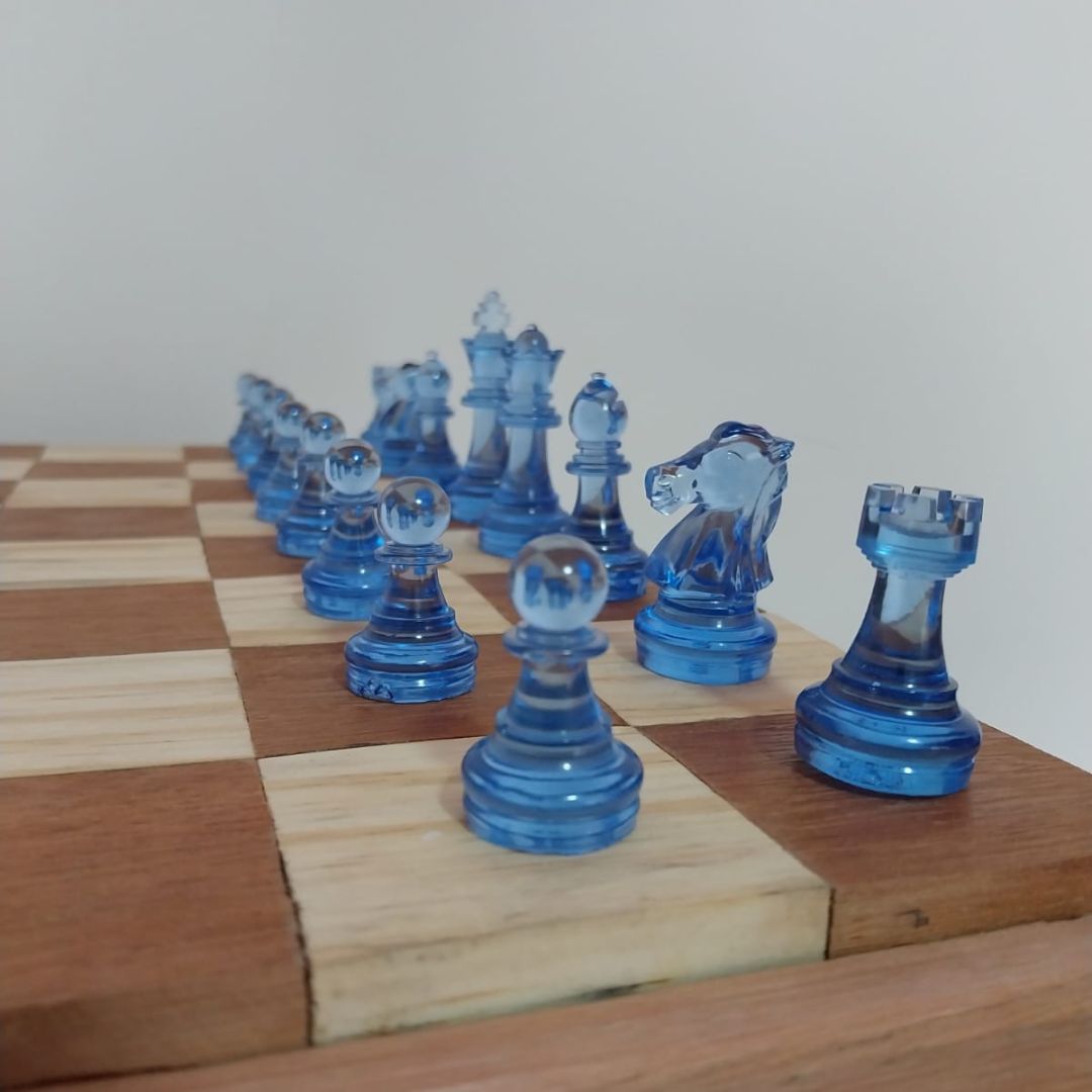 Conjunto Completo Tabuleiro de Xadrez Profissional