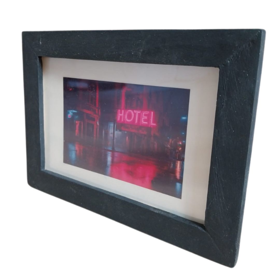 Quadro Decorativo  Albergo Neon