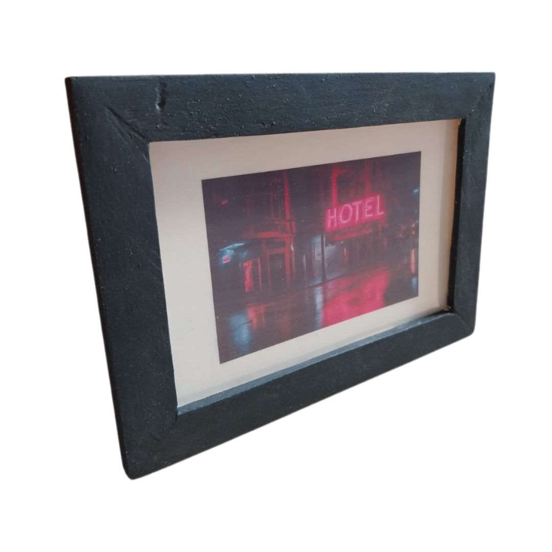 Quadro Decorativo  Albergo Neon