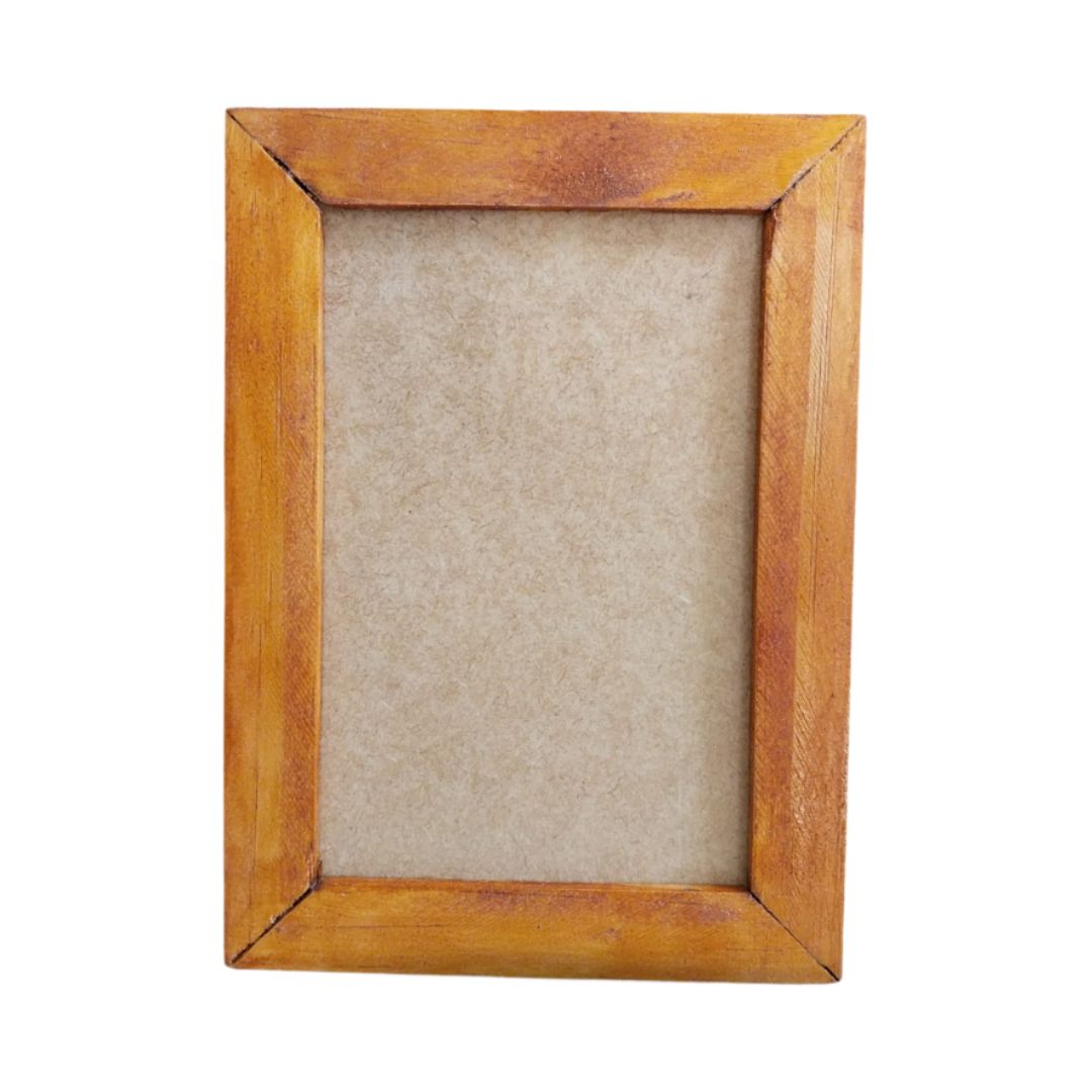 Porta Retrato em Madeira e Acetato