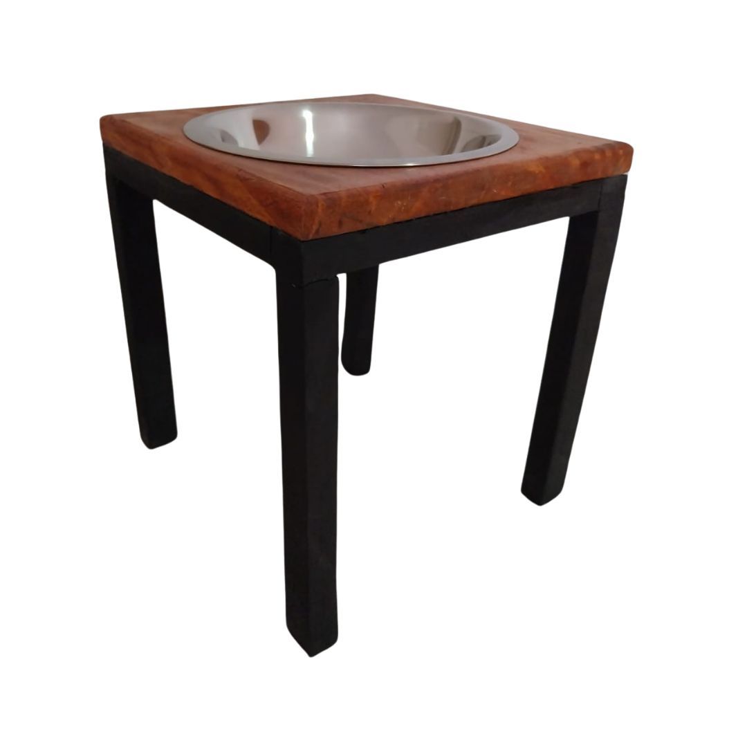 Comedouro Alto Individual Para Cães E Gatos