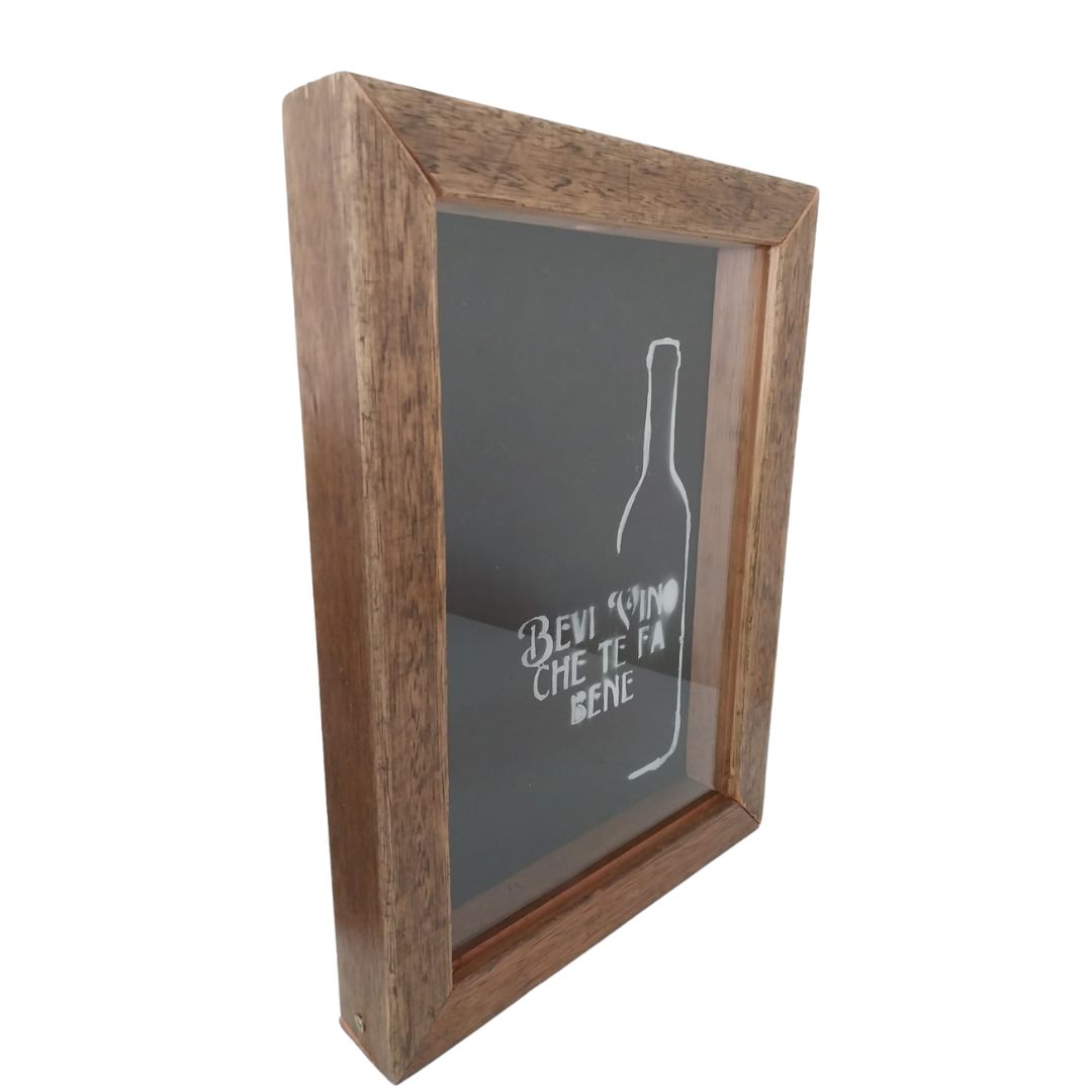 Porta Rolha De Parede