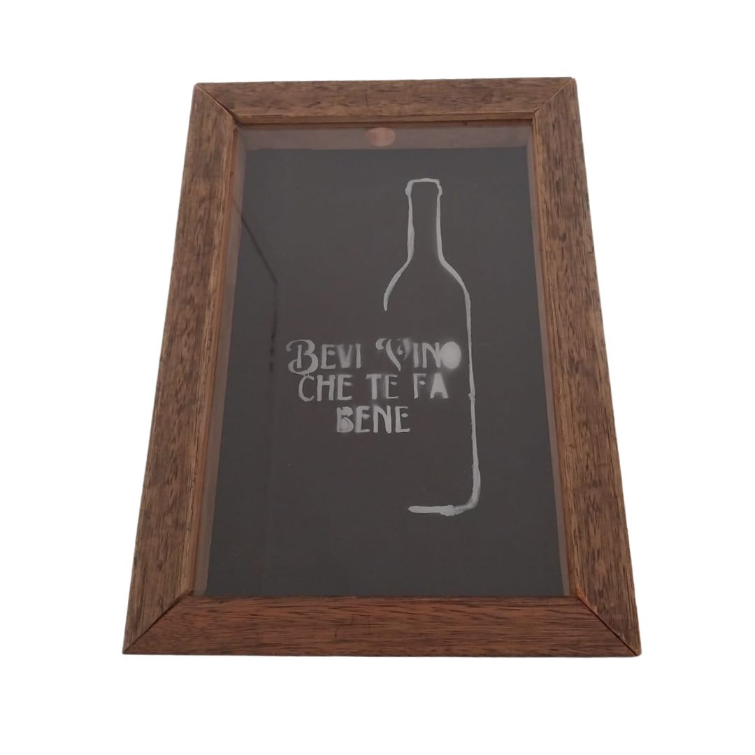 Porta Rolha De Parede