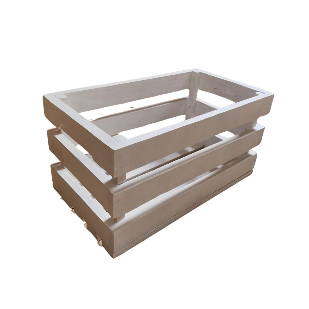 Caixa Organizadora E Decorativa Em Madeira