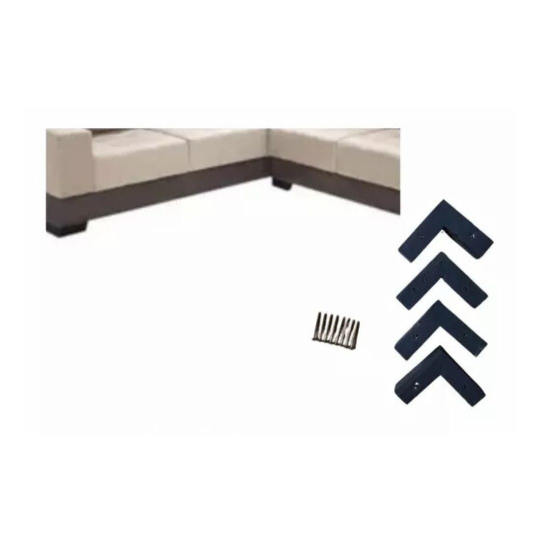 Pé Em L Para Sofá Ou Poltrona