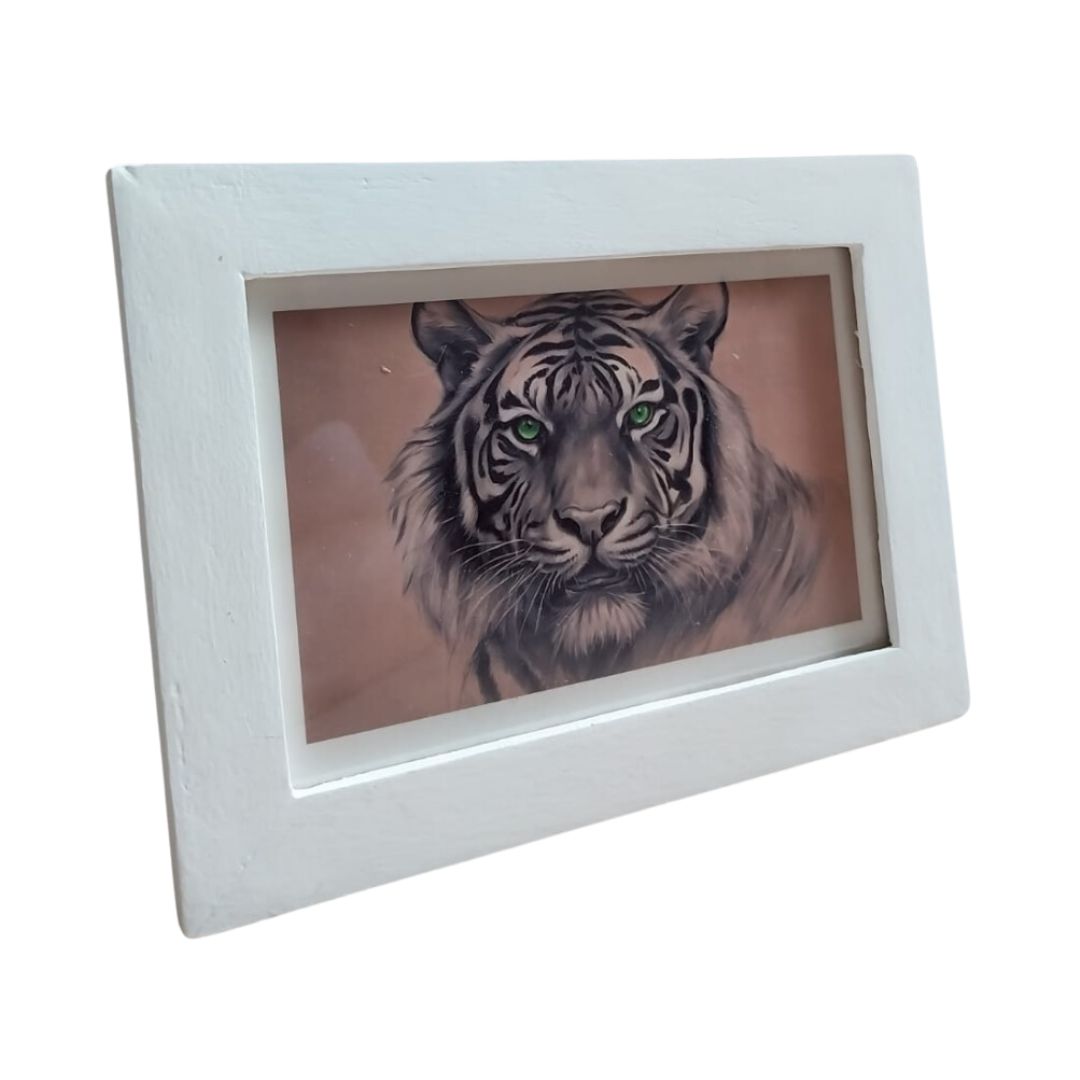 Quadro Decorativo Tigre con gli occhi verdi