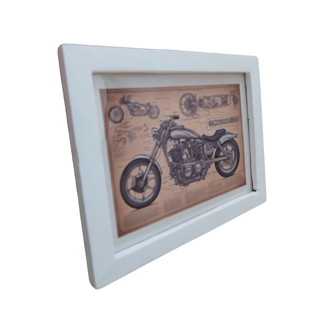 Quadro Decorativo Motocicleta