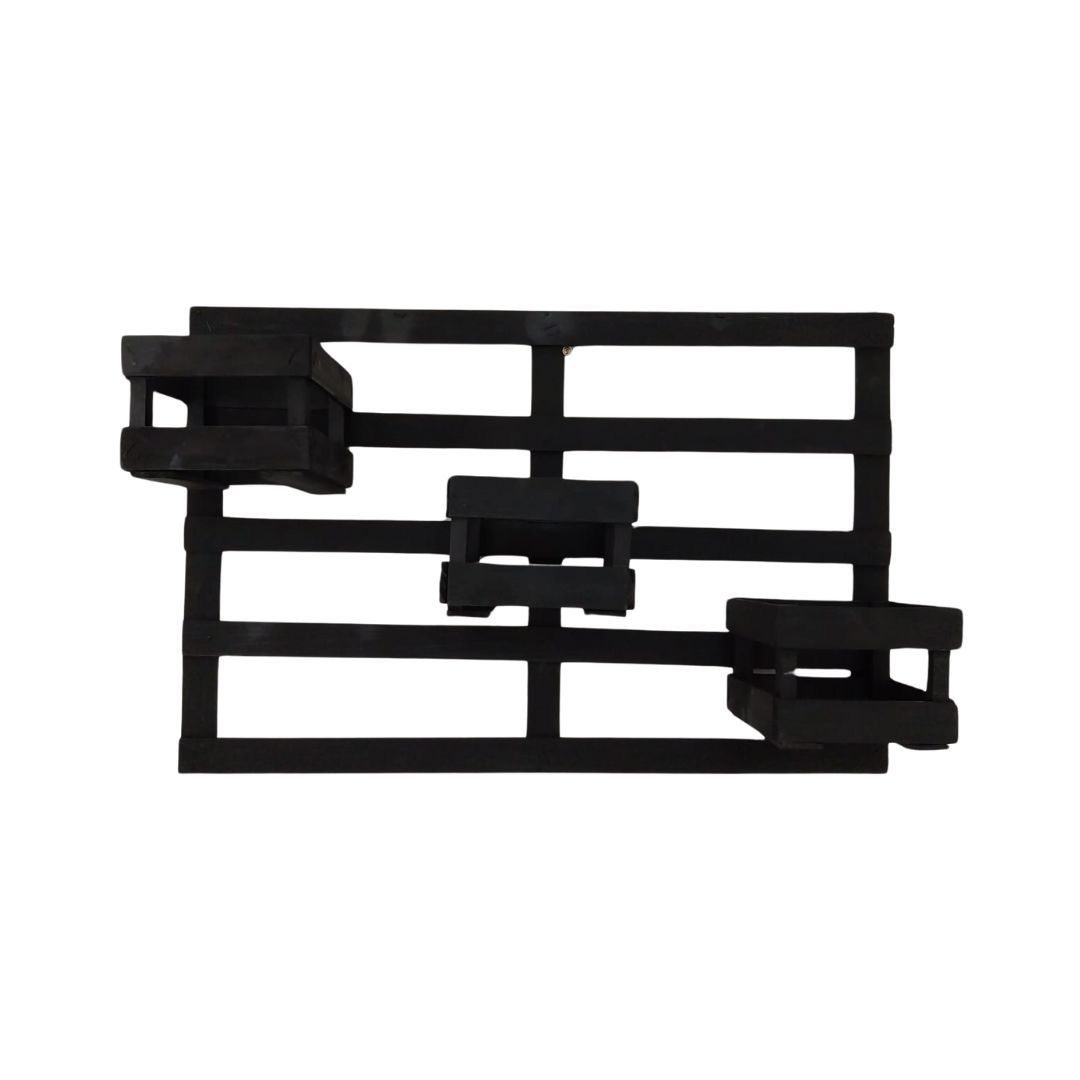 Painel De Madeira Floreira Suporte Parede Suspenso