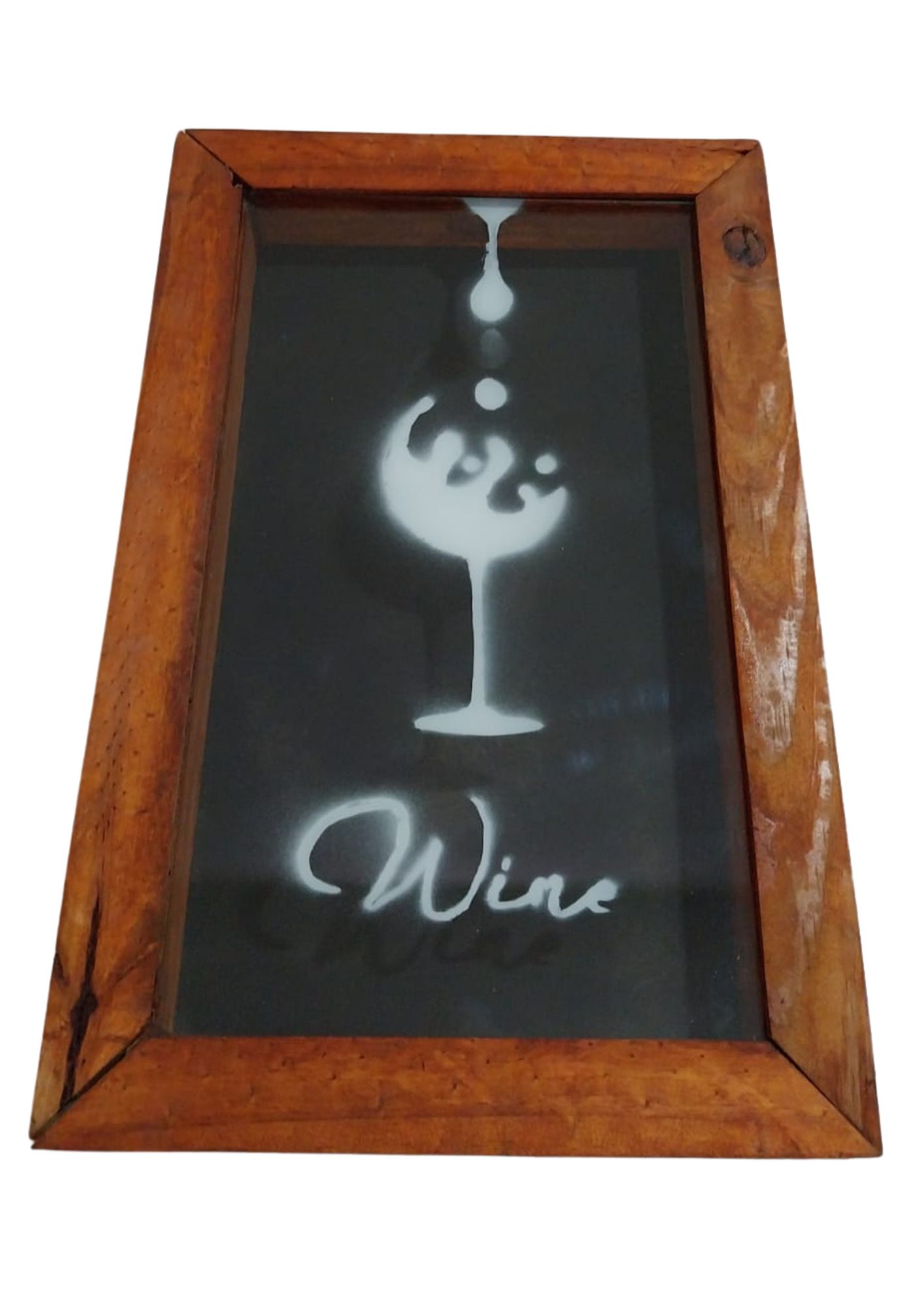 Porta Rolha De Vinho para Parede - Tazza