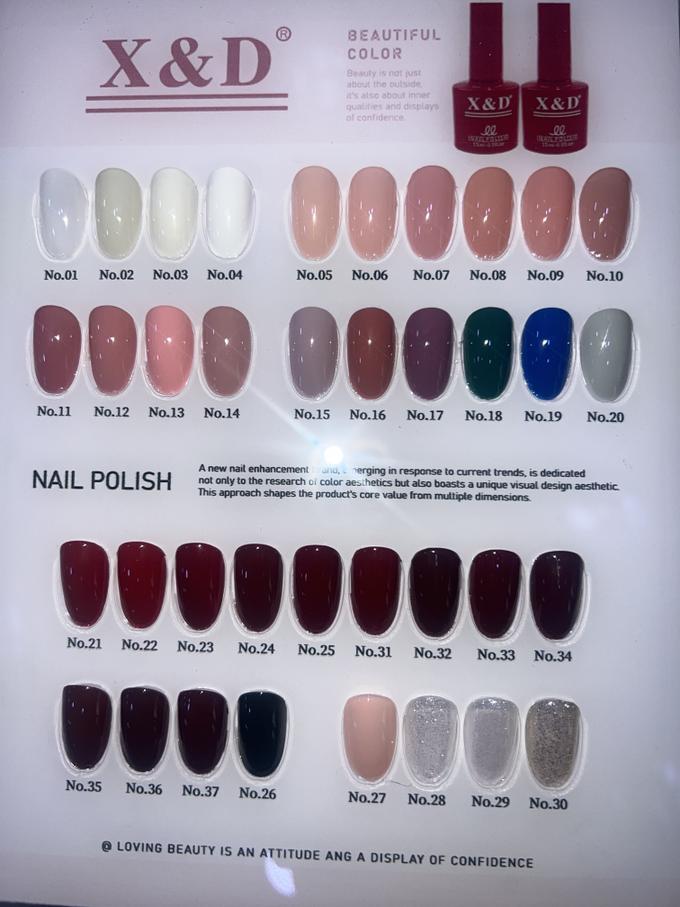 طلاء أظافر دائم  X&D
