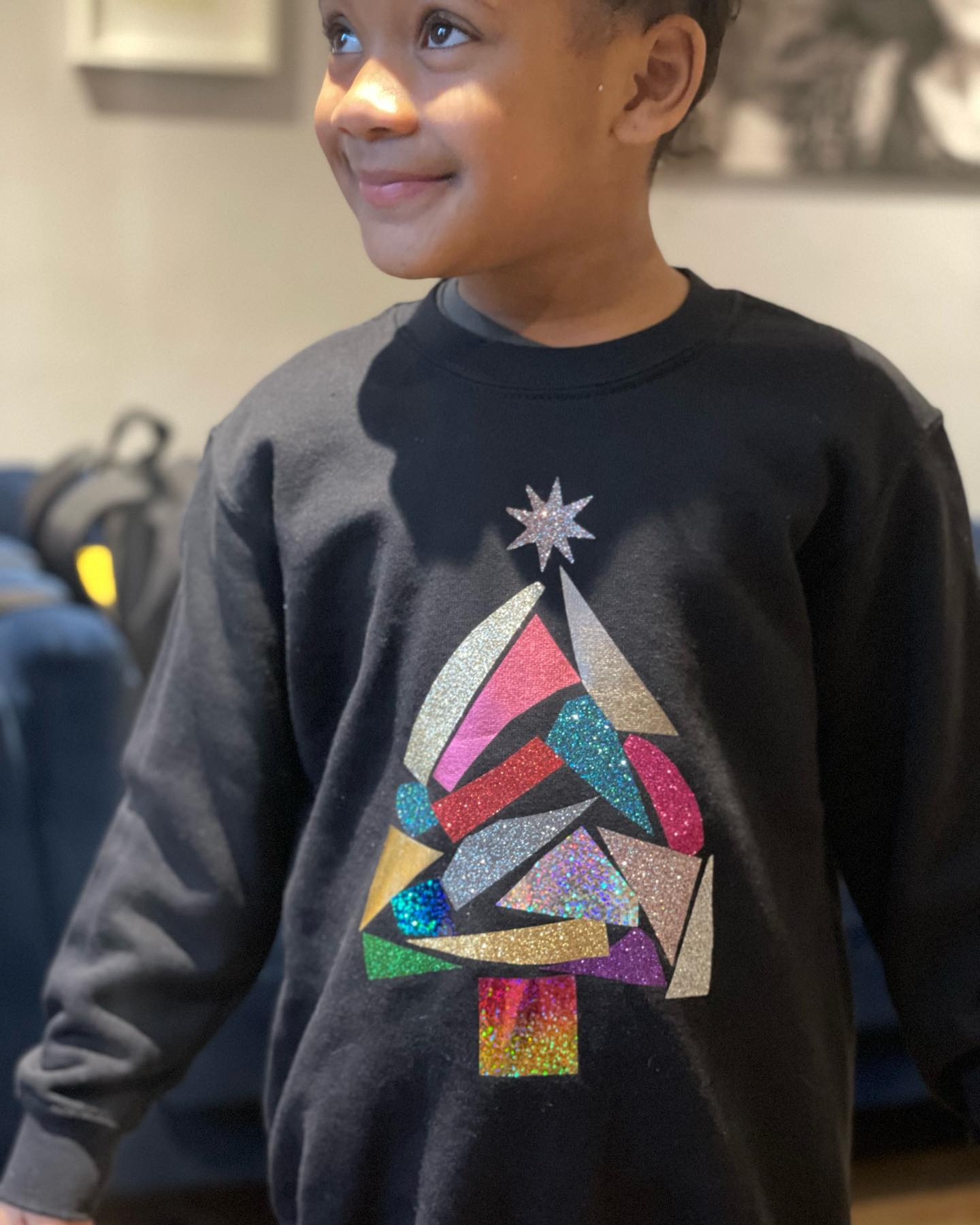 Handmade Christmas Tree sweatshirt