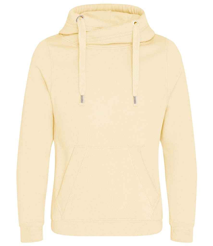 Elevate Your Wardrobe with Our Vanilla Cream Cowl Neck Hoodie