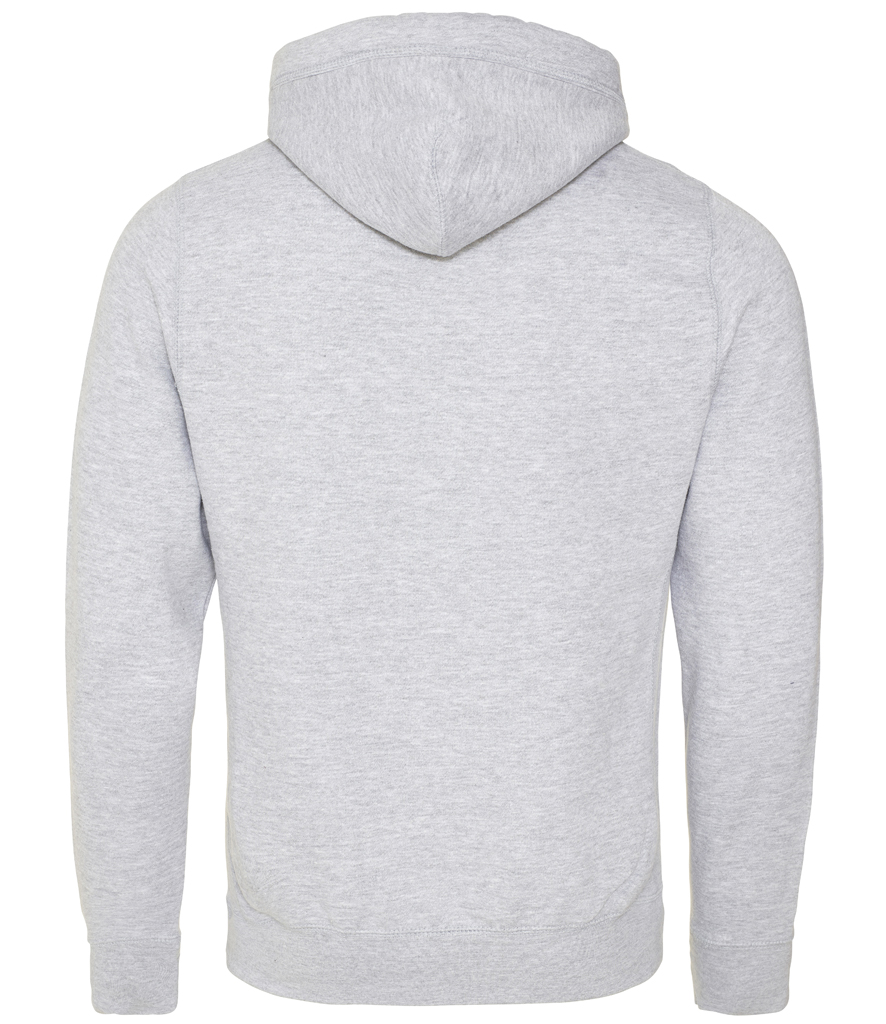 Cozy Cowl Neck Hoodie: Embrace Happiness in Heather Grey
