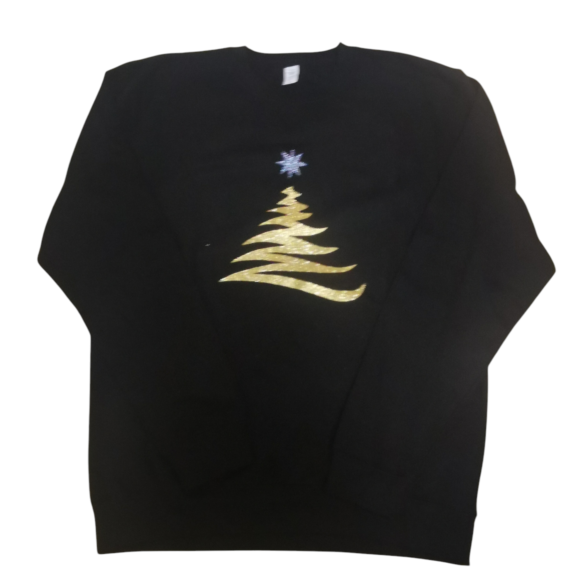 Sparkling Christmas Tree Sweatshirt: Festive Style & Comfort for the Season
